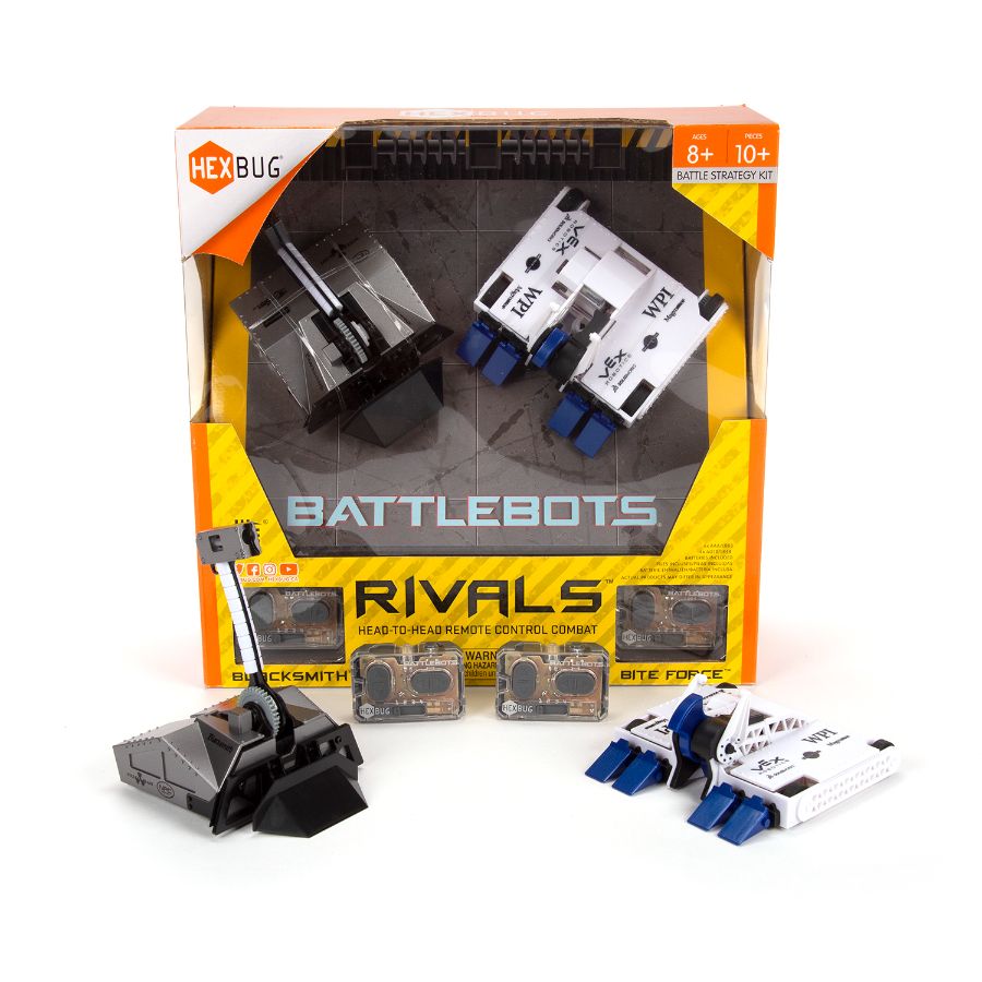 Hexbug BattleBots Rivals 2 Pack Blacksmith & Bite Force
