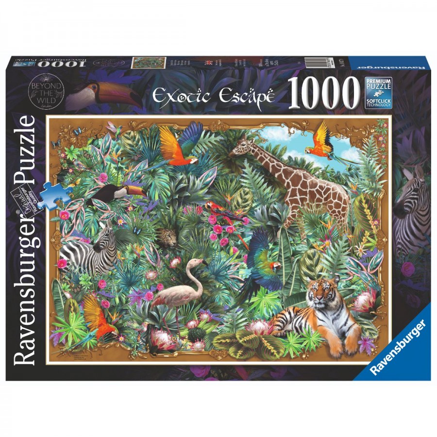 Ravensburger Puzzle 1000 Piece Exotic Escape
