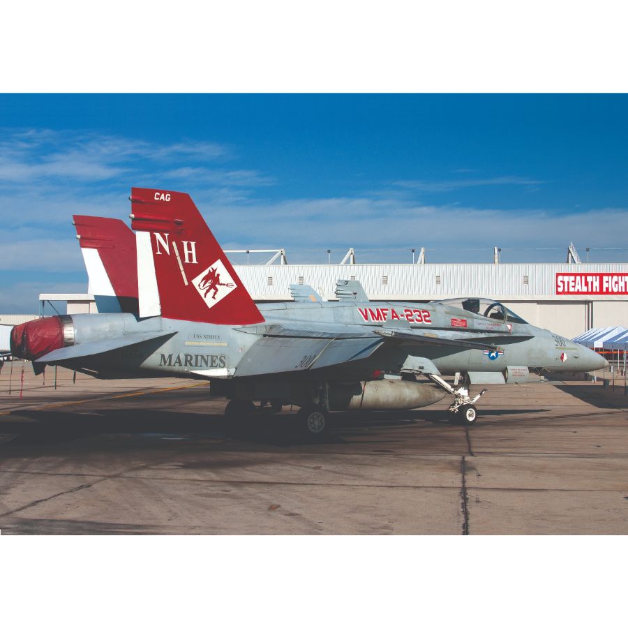 Academy Model Kit 1:72 Aust Decals USM FA 18A VMFA 232 Red Devils