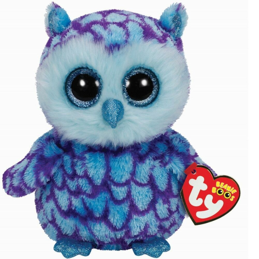 Beanie Boos Regular Plush Oscar The Blue Owl