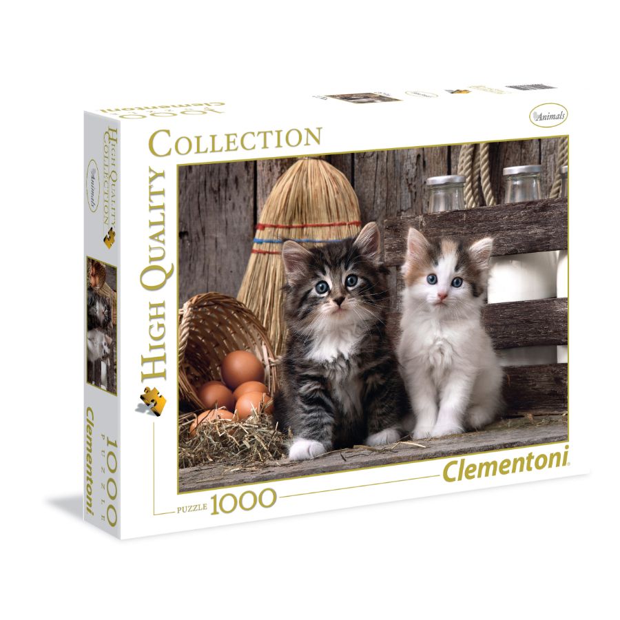 Clementoni Puzzle 1000 Piece Lovely Kittens