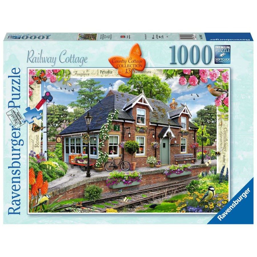 Ravensburger Puzzle 1000 Piece Railway Cottage