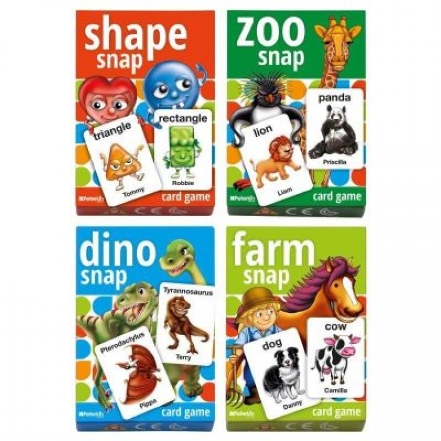 Snap Card Game Assorted Themes