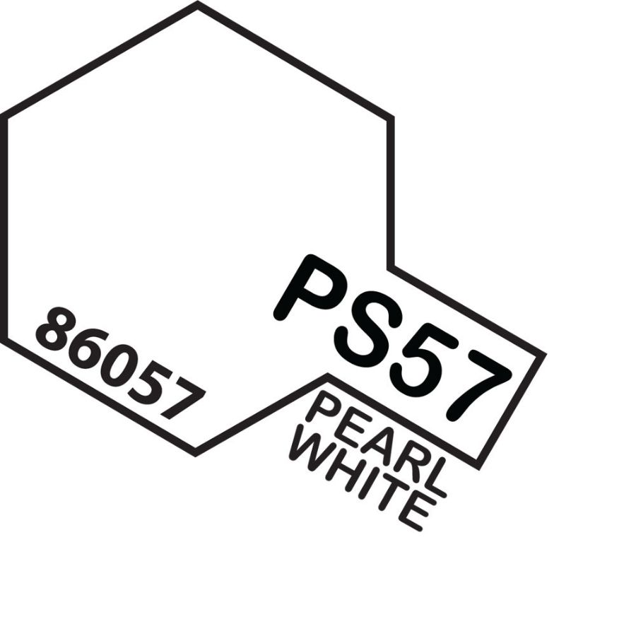 Tamiya Spray Polycarb Paint PS57 Pearl White