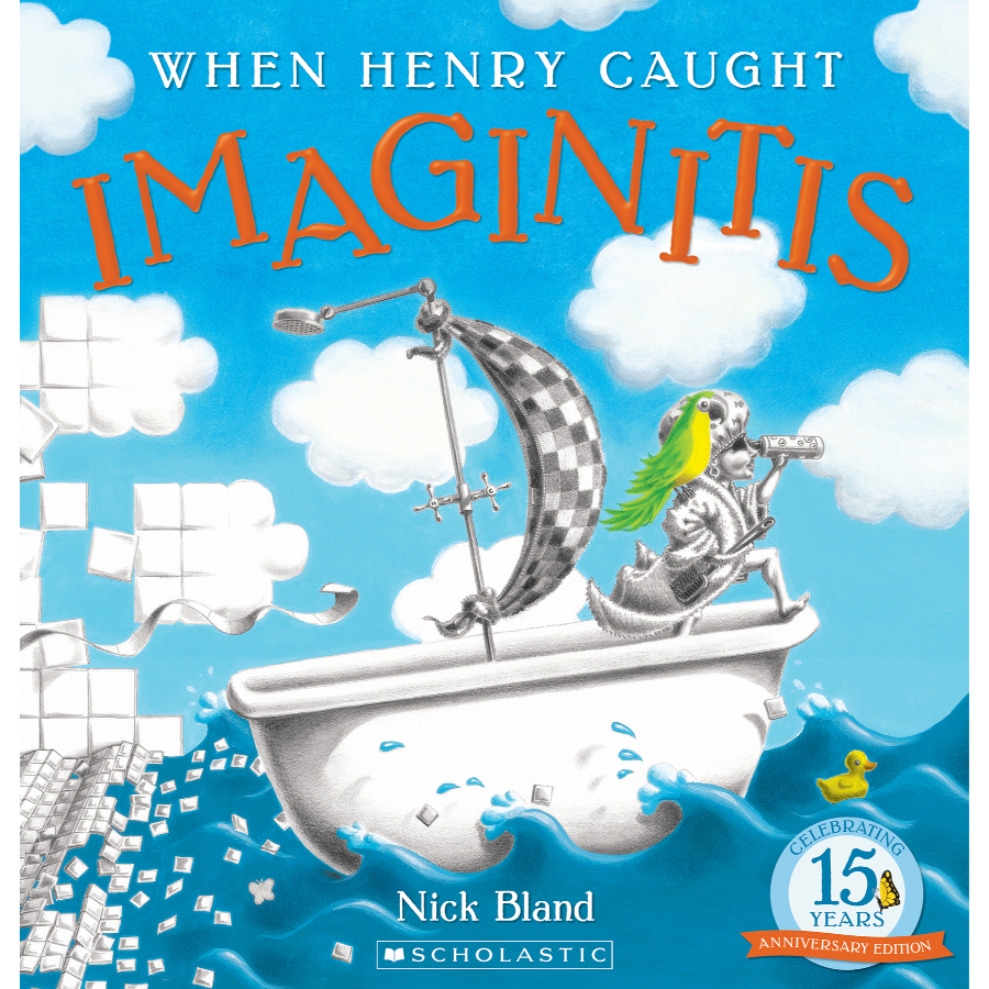 Childrens Book When Henry Caught Imaginitis