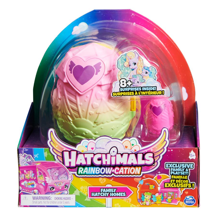 Hatchimals Rainbowcation Family Pack Assorted