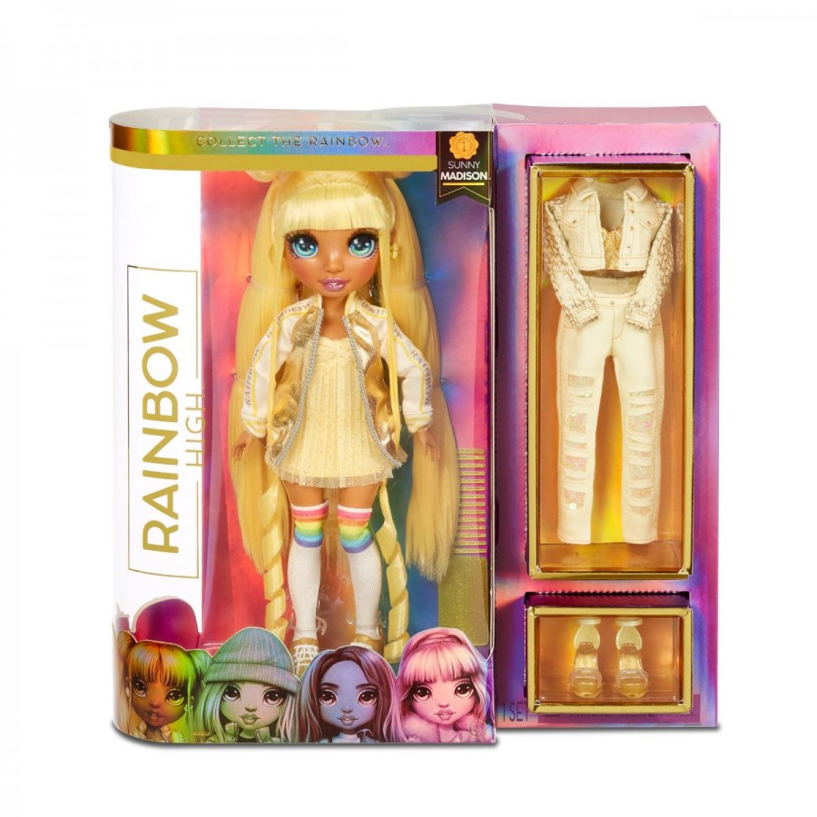 Rainbow High Fashion Doll Sunny & Skyler Assorted