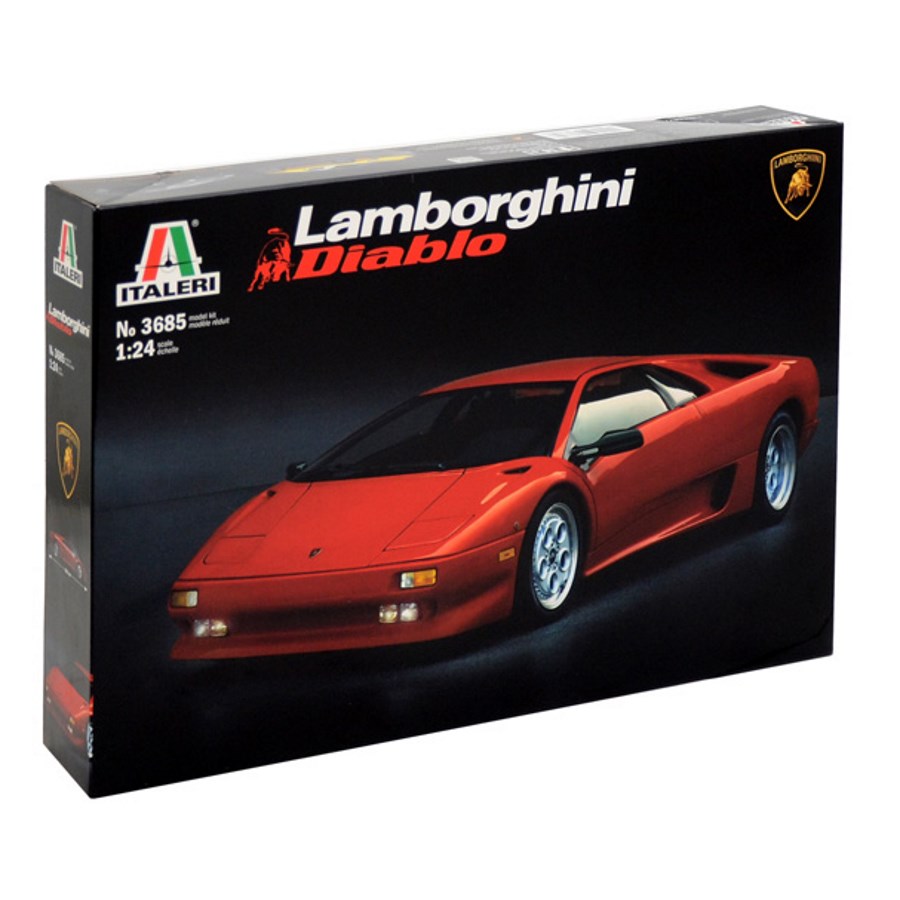 Italeri Model Kit 1:24 Lamborghini Diablo