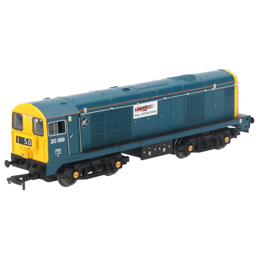 Hornby Rail Trains HO-OO Train Railroad Plus Loram Rail Class 20 BO-BO Era 11