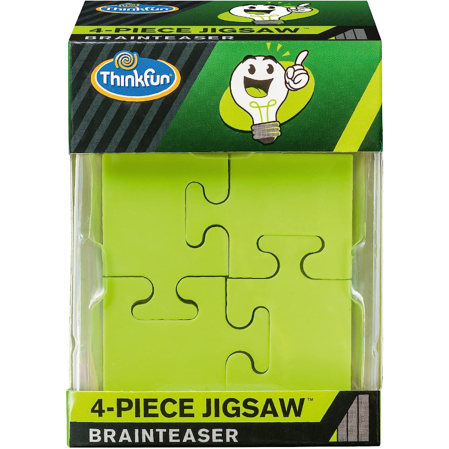 Thinkfun Brainteaser 3D Puzzle 4 Piece Jigsaw