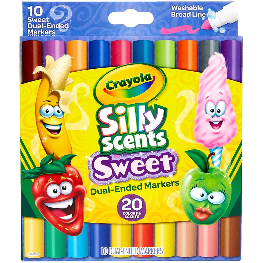 Crayola Silly Scents Dual Ended Markers 10 Pack