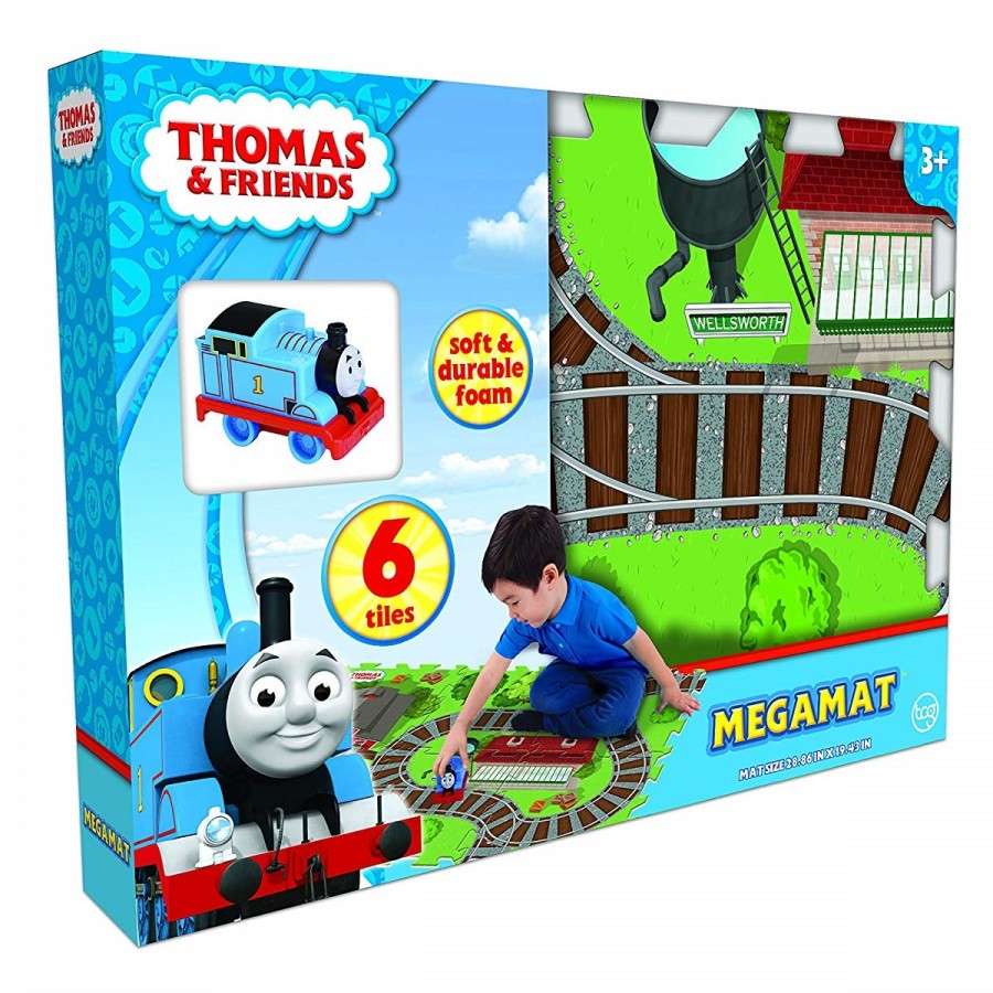 Thomas Mega Mat 6 Tiles & Vehicle