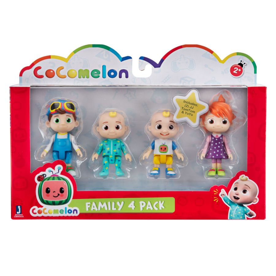 Cocomelon 4 Figure Family Pack