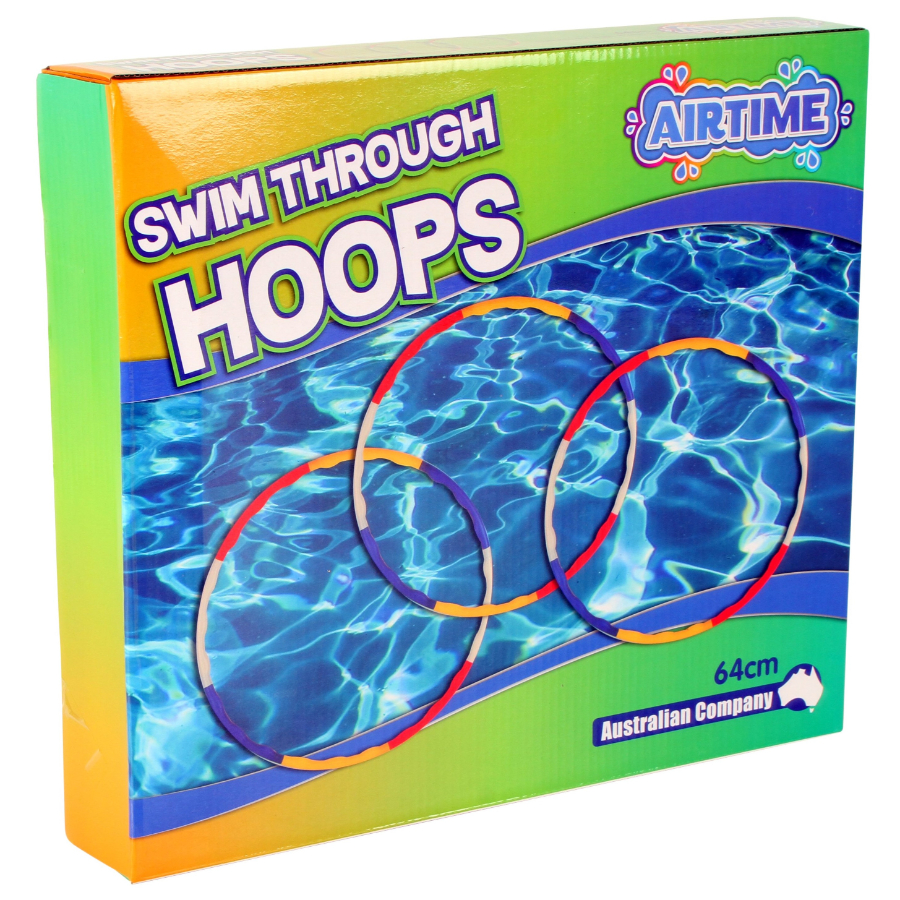 Airtime Swim Through Hoops 3 Pack