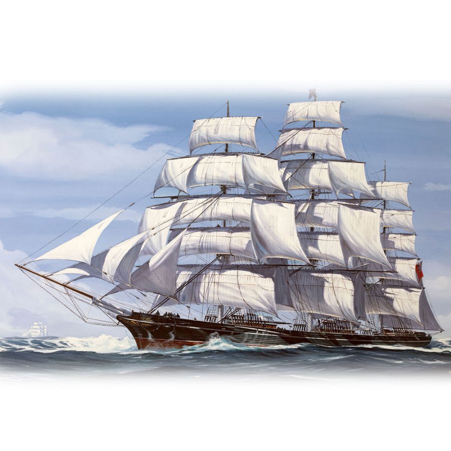 Revell Model Kit Gift Set 1:220 Cutty Sark 150th Anniversary