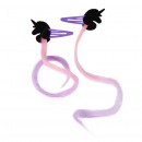 Unicorn Hair Clips With Hair Extension