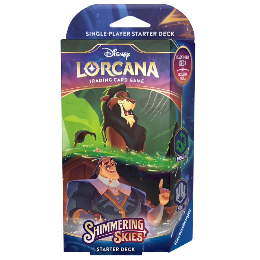 Disney Lorcana TCG Series 5 Shimmering Skies Starter Deck Assorted