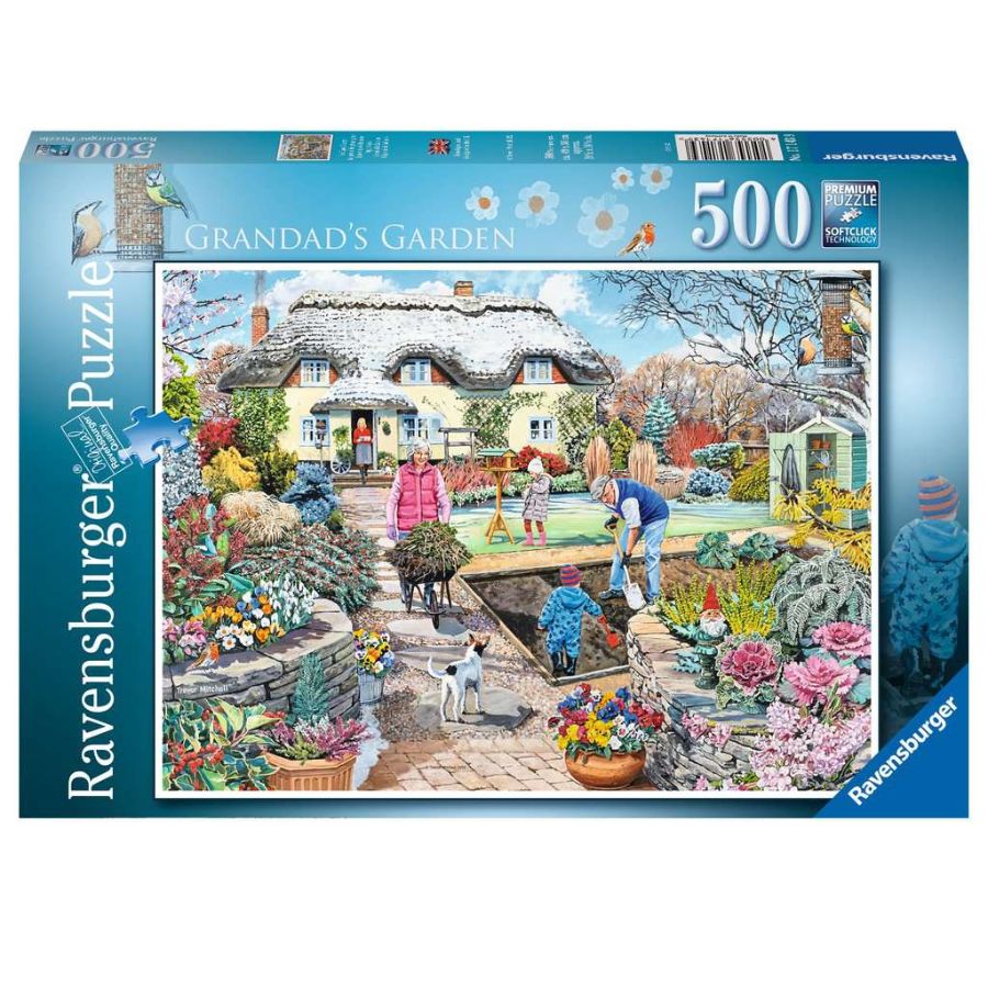 Ravensburger Puzzle 500 Piece Grandads Garden
