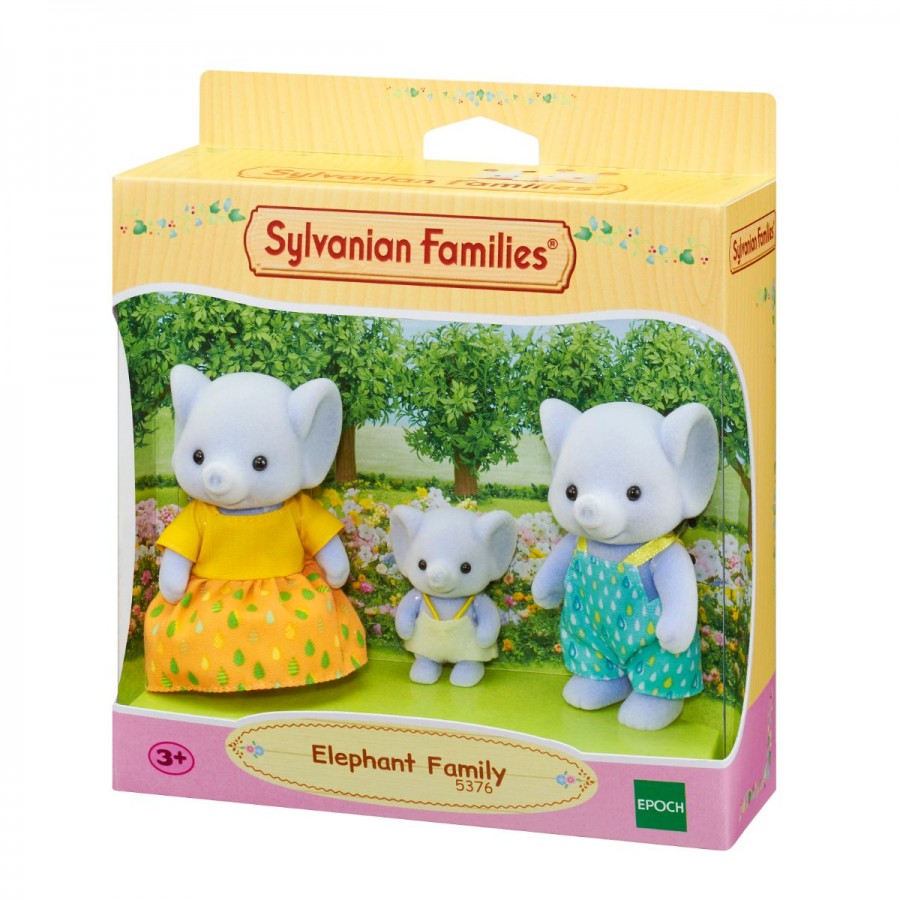 Sylvanian Families Elephant Family 3 Figure Pack