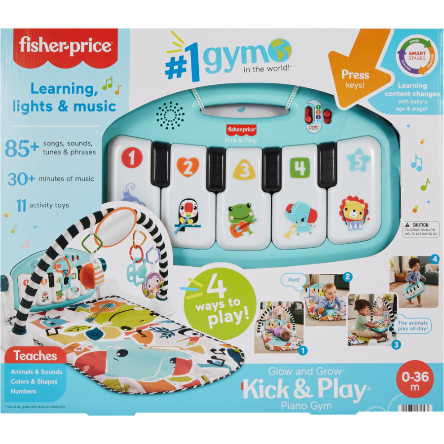 Fisher Price Kick & Play Gym