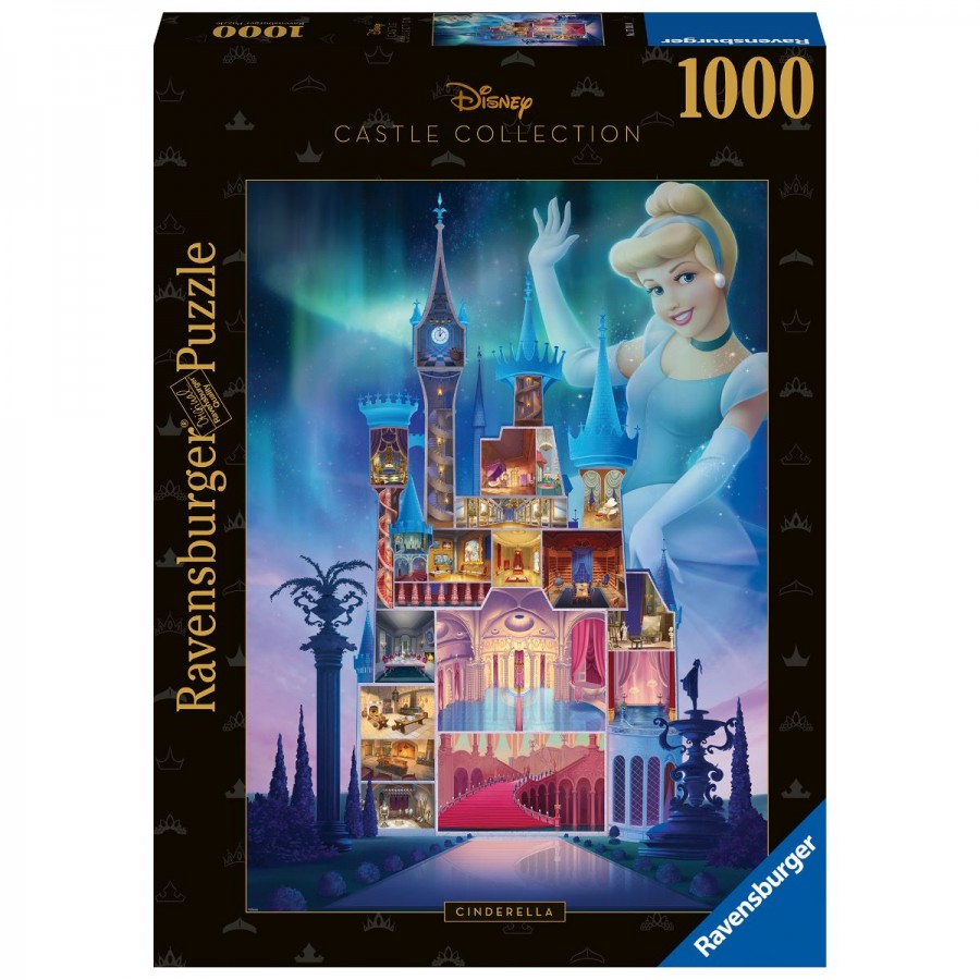 Ravensburger Puzzle Disney 1000 Piece Castles Cinderella