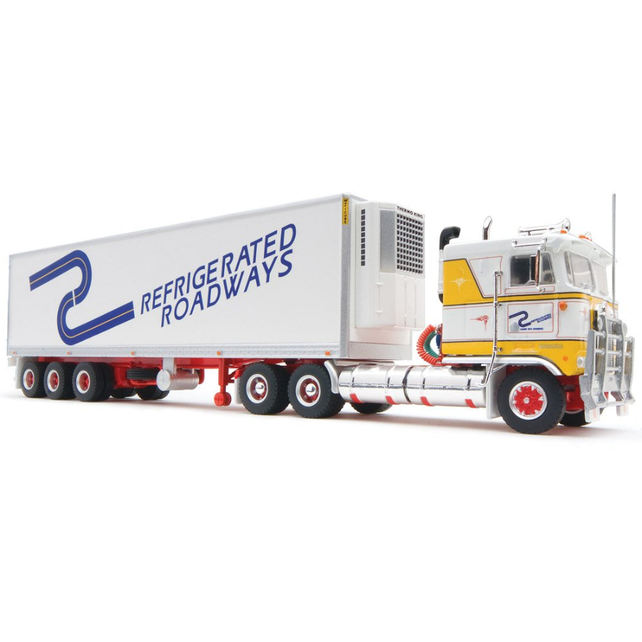 Highway Replicas Diecast 1:64 Freight Semi Refrigerated Transport