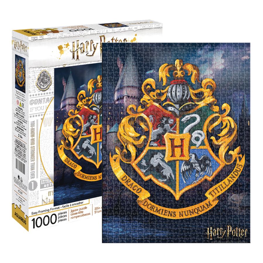 Harry Potter Hogwarts Logo 1000 Piece Puzzle