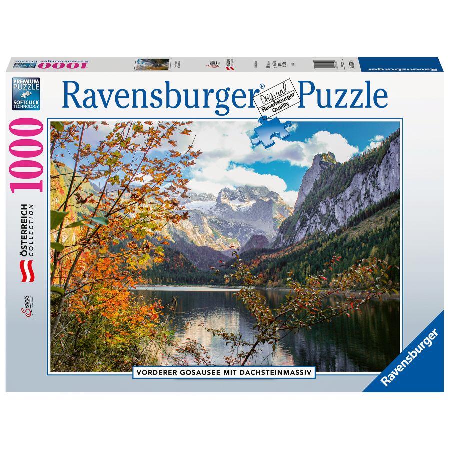 Ravensburger Puzzle 1000 Piece Vorderer Gosausee Lake