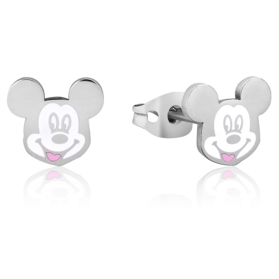 Disney Stud Earrings Mickey Mouse Silver