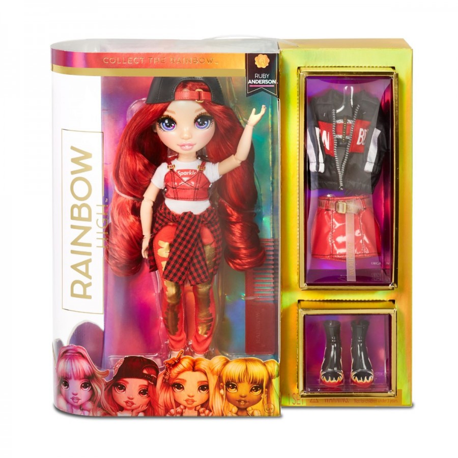 Rainbow High Fashion Doll Willow & Ruby Assorted