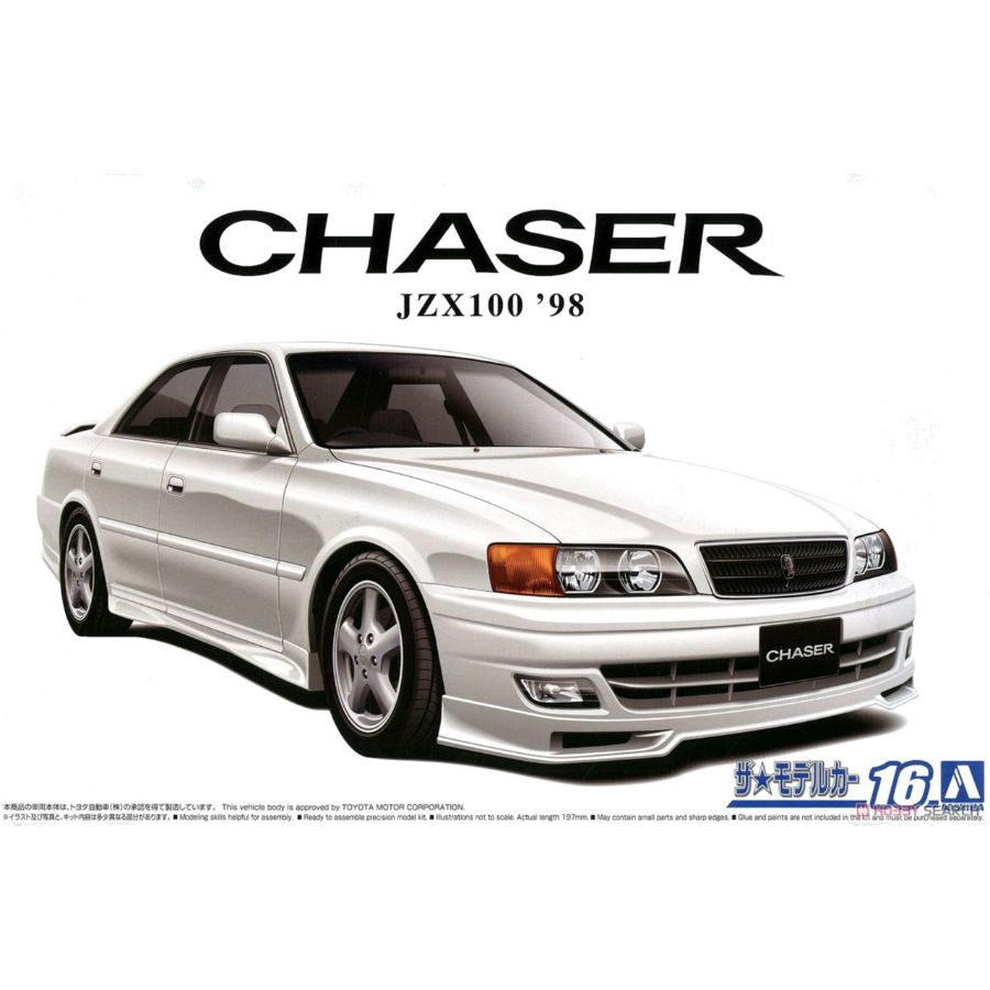 Aoshima Model Kit 1:24 Toyota JZX100 Chaser Tourer V 98