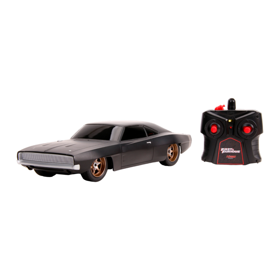 Jada Radio Control 1:16 Fast & Furious Doms 1968 Dodge Charger Widebody