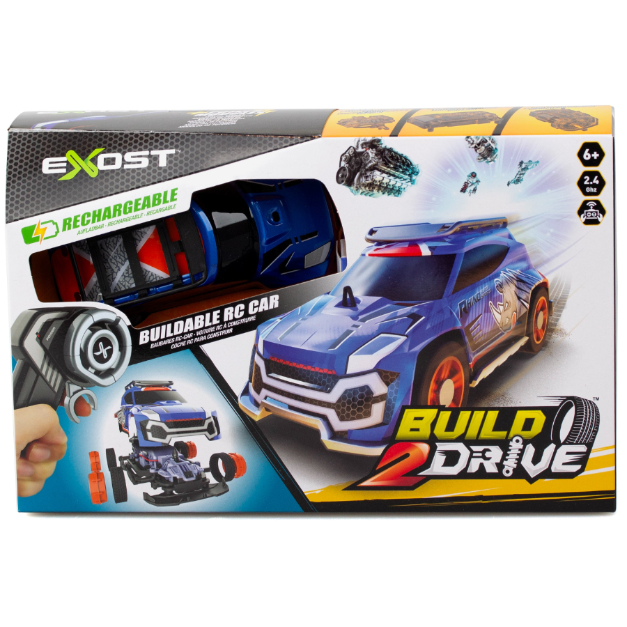 Silverlit Radio Control Exost Build 2 Drive Super Sports