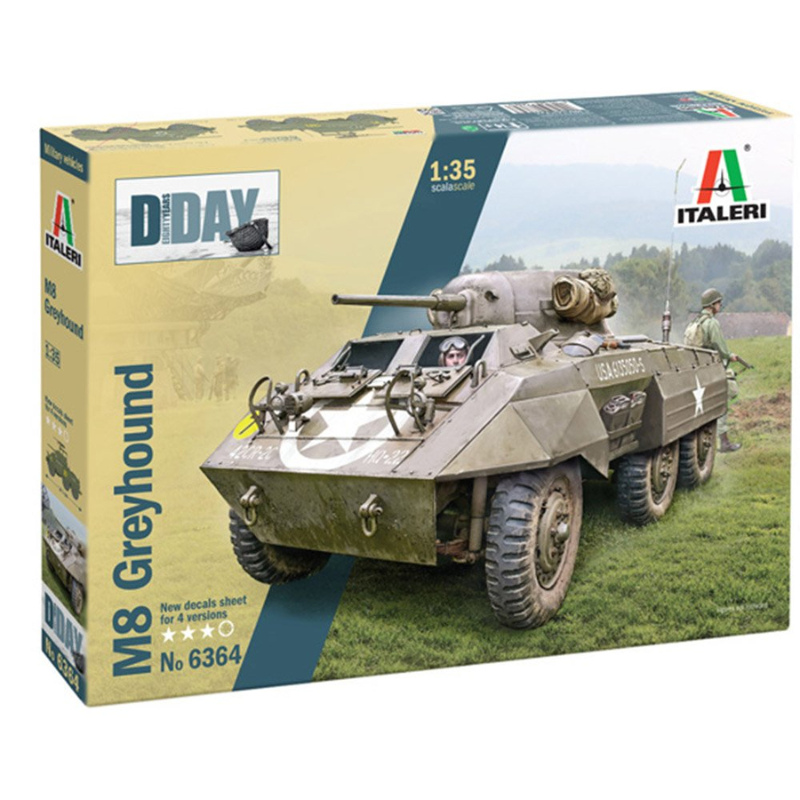 Italeri Model Kit 1:35 M-8 Greyhound