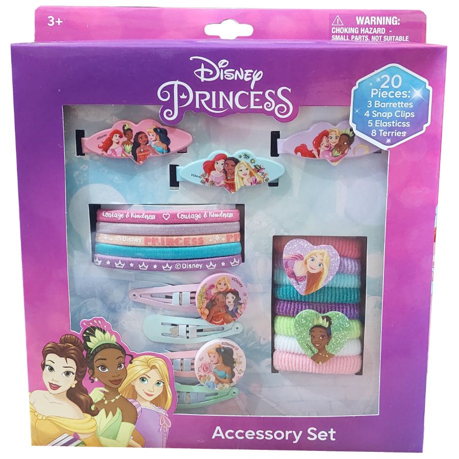 Disney Princess Hair Accessories 20 Pack