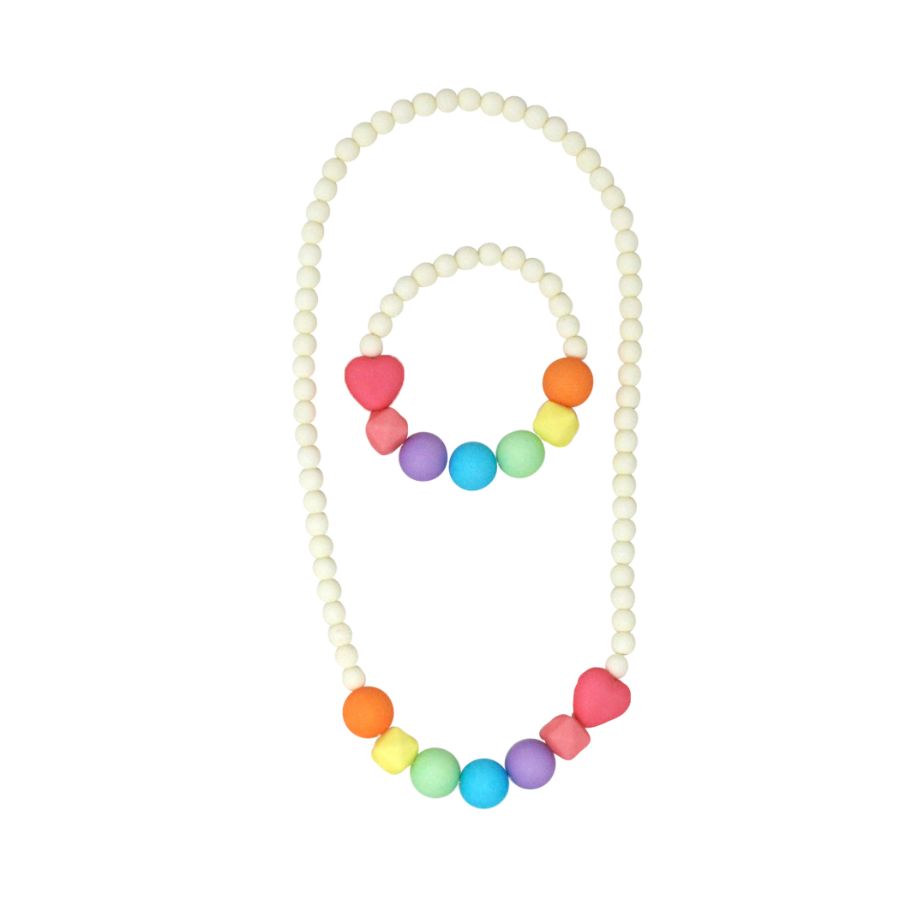 Over the Rainbow Necklace & Bracelet Set