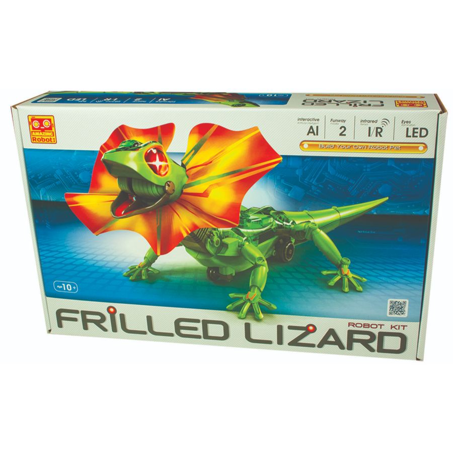 Build A Frilled Lizard Robot