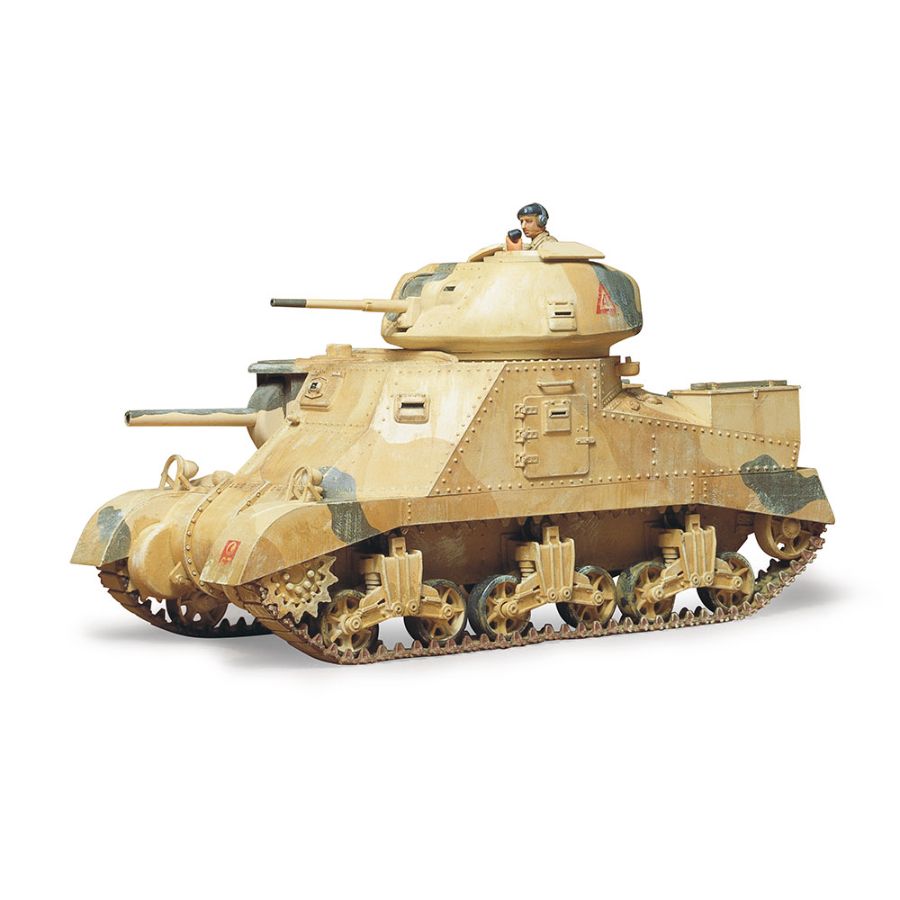 Tamiya Model Kit 1:35 British Army Medium Tank M3 Grant Mk1