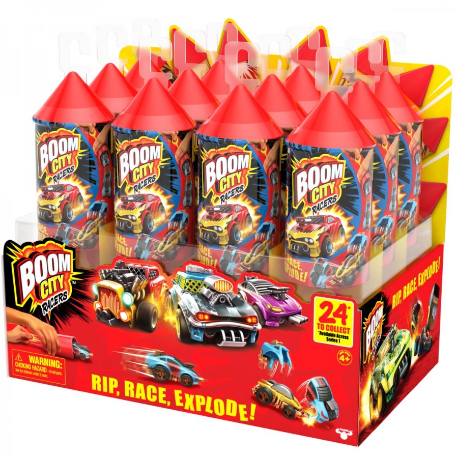 Boom City Racers Series 1 Car Single Pack Assorted