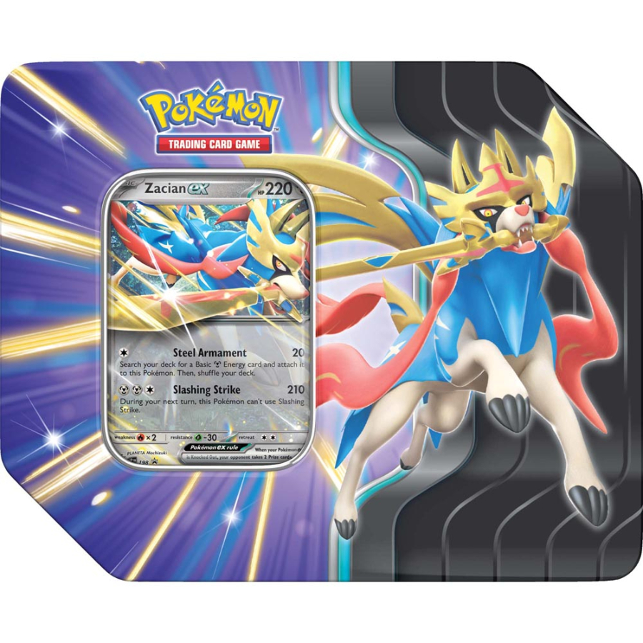 Pokemon TCG Slashing Legends Tin Assorted