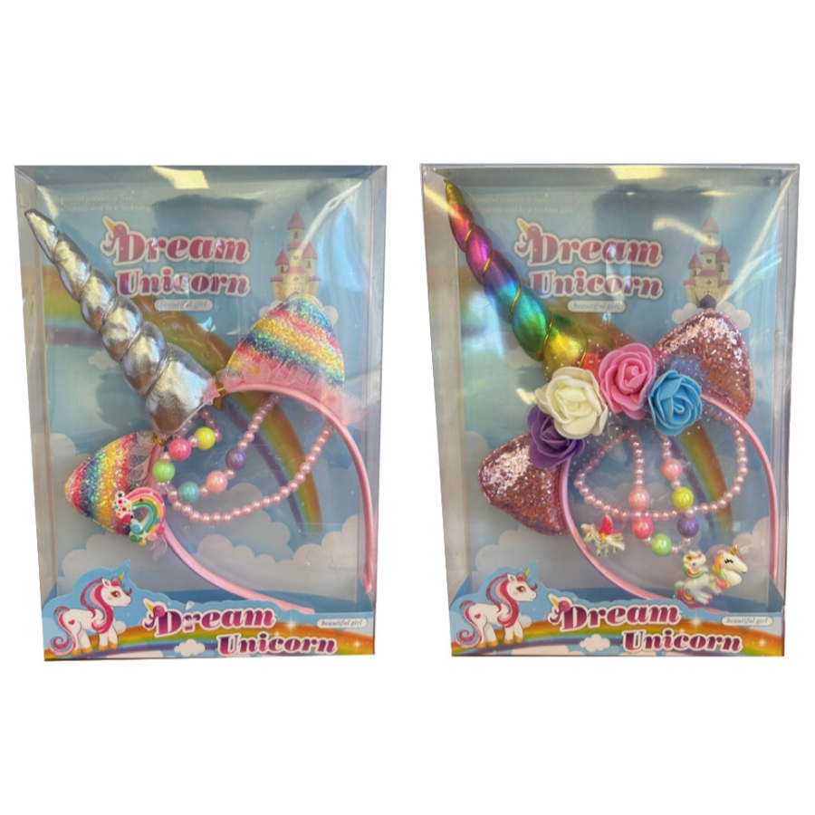 Dream Unicorn Headband & Accessories Assorted