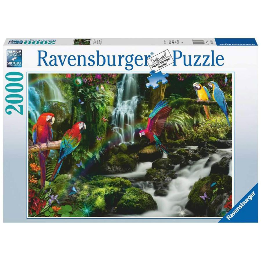 Ravensburger Puzzle 2000 Piece Parrots Paradise Puzzle