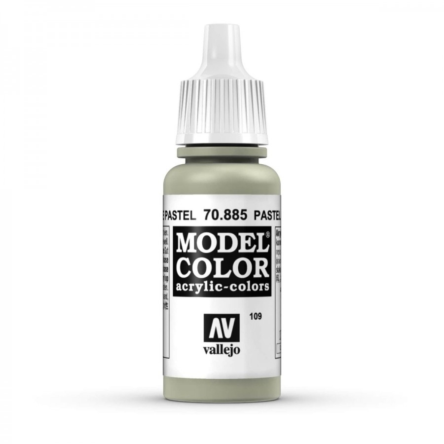 Vallejo Acrylic Paint Model Colour Pastel Green 17ml