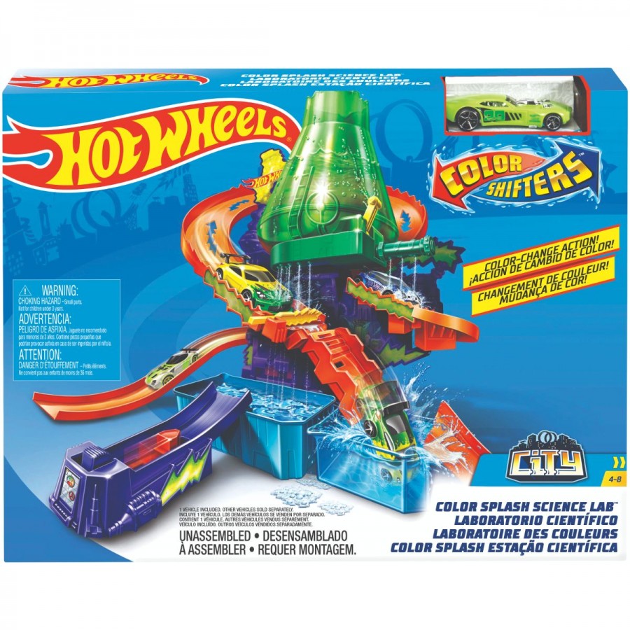 Hot Wheels Colour Shifters Science Lab Playset