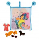 Bath Time Stickers With Bag Dressing Up