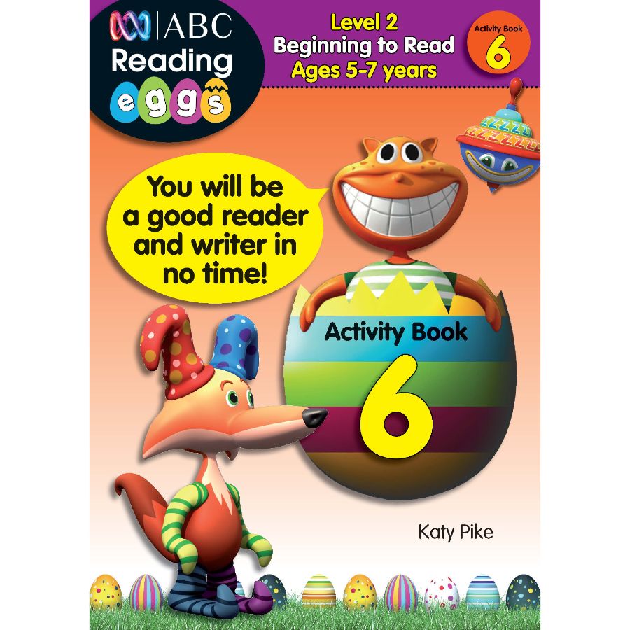 ABC Reading Eggs Level 2 Beginning To Read Activity Book 6 Ages 5–7
