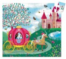 Djeco Elises Carriage Silhouette Puzzle 54 Piece