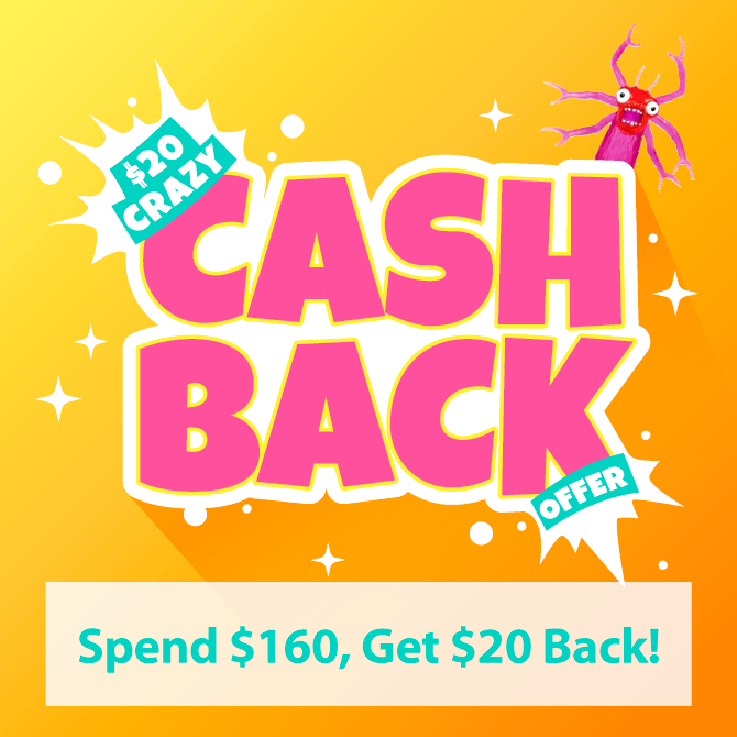 Crazy Cash Back Offer | Learn More