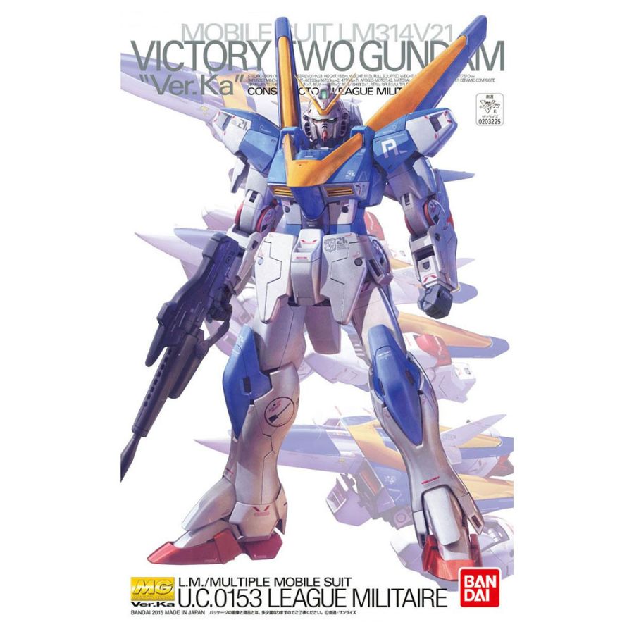 Gundam Model Kit 1:100 MG V2 Gundam Ver Ka