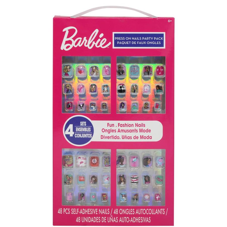 Barbie Press On Nails 48 Pack